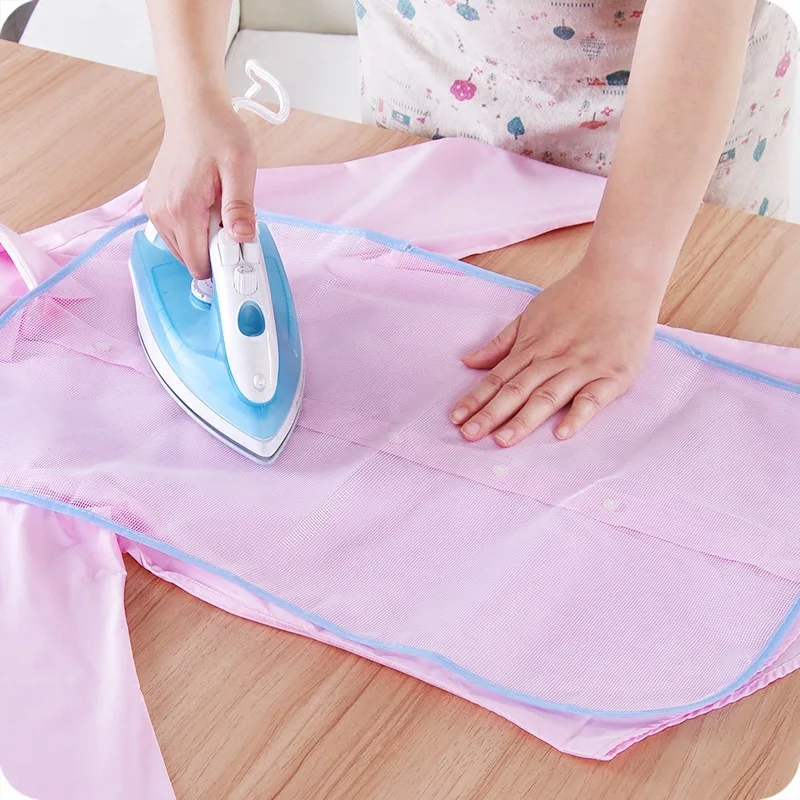 Pressing Cloth For Ironing, 2pcs Ironing Cloth To Protect Clothes Iron Mat Scorch Saving Mesh Insulation Pad For Sewing And Ironing Fabric Protector Tool Blue 23 62x15 75in P 106632149