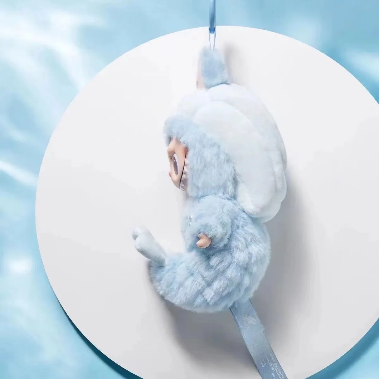 POP MART Labubu Blue Fairy Mermaid Plush Doll | Kawaii Anime Toy