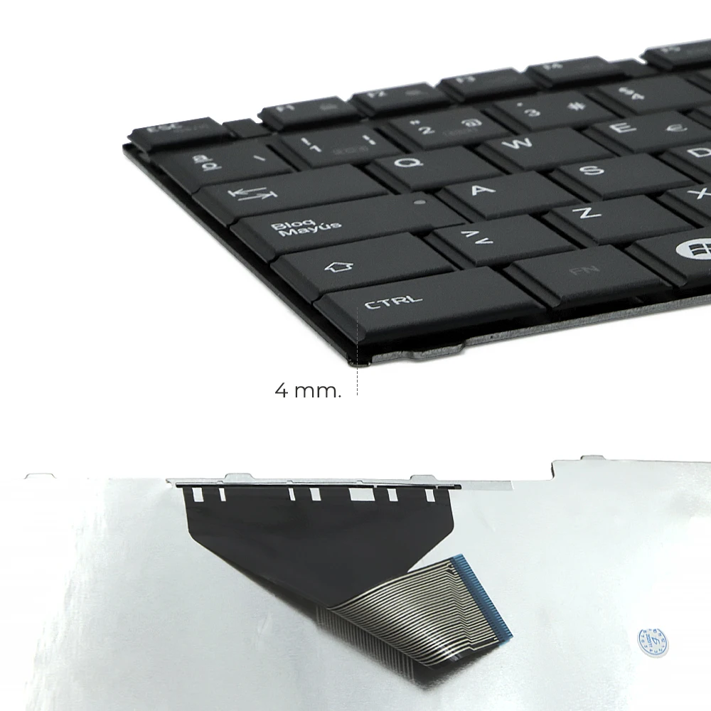 TO94 Touches pour clavier Toshiba Satellite P305 X205 P305D Qosmio X300