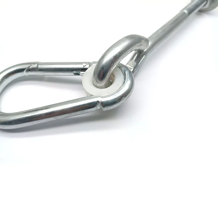 Thread Hook Playground Yoga Seat Safety Ceiling Mount Swing Hanger With Snap Hook Bolt