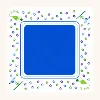 Five-Layer Blue Paper Cranes Mat