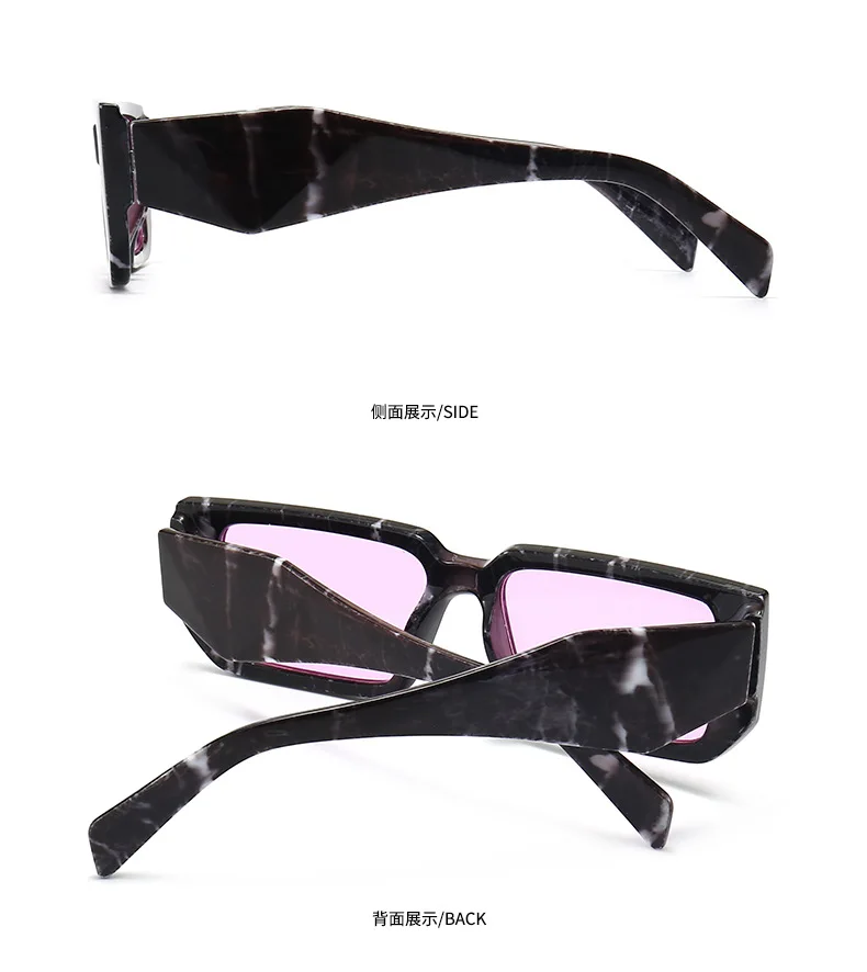 Wholesale Fashion New Design Small Square Frame Sun Glasses Low MOQ Cheap Price  Sunglasses Women Party Eyewear From m.