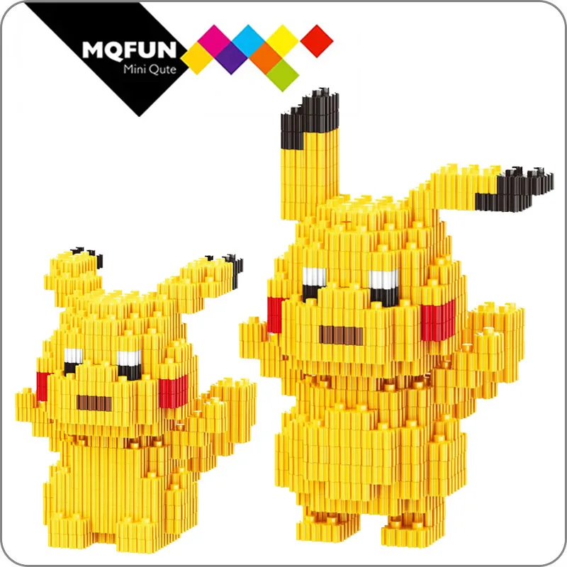 Pokemon Building Blocks, Bricks Anime Figure