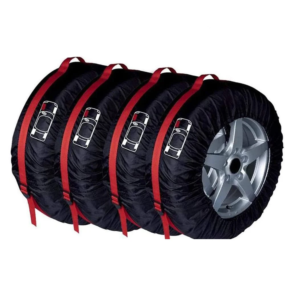 Wasserdichte Reifenabdeckung - 420D Oxford-Stoff Mit Reißverschluss Für Außenaufbewahrung