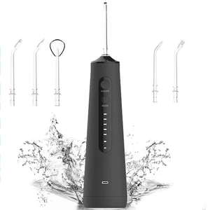 Customizable Portable Water Flosser with IPX7 Waterproof 245ml Tank Electric Teeth Cleaner OEM Manufacture Logo Customized