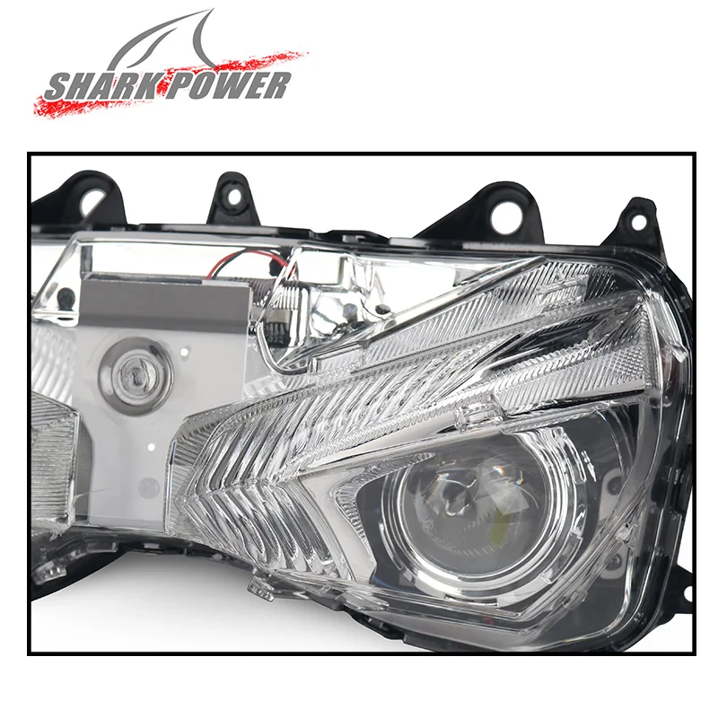 じんたん　シャークヘッドライト ヤマハEXCITER155/Y16ZR用シャークパワーオートバイ照明システムLED
