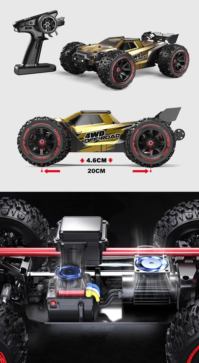 MJX 14210 Hyper Go 4WD Remote Control Toys - High Speed Racing