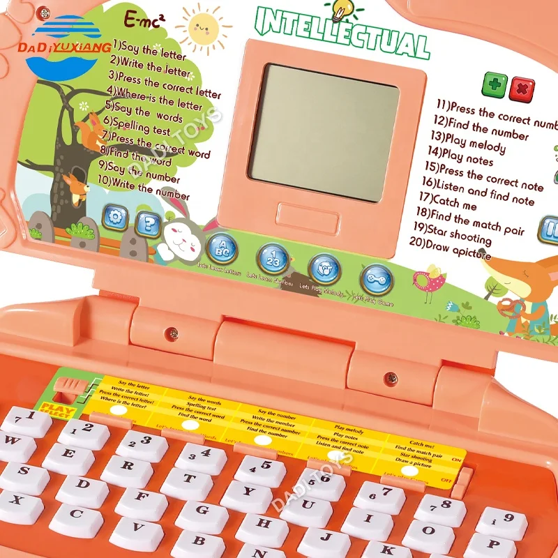 Multifunctional Educational Learning Machine Toy Set With Two Color