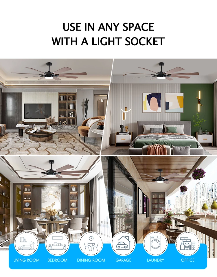 Volume Ceiling Fan, INCH, APP, CONTROL, LED - detail 18