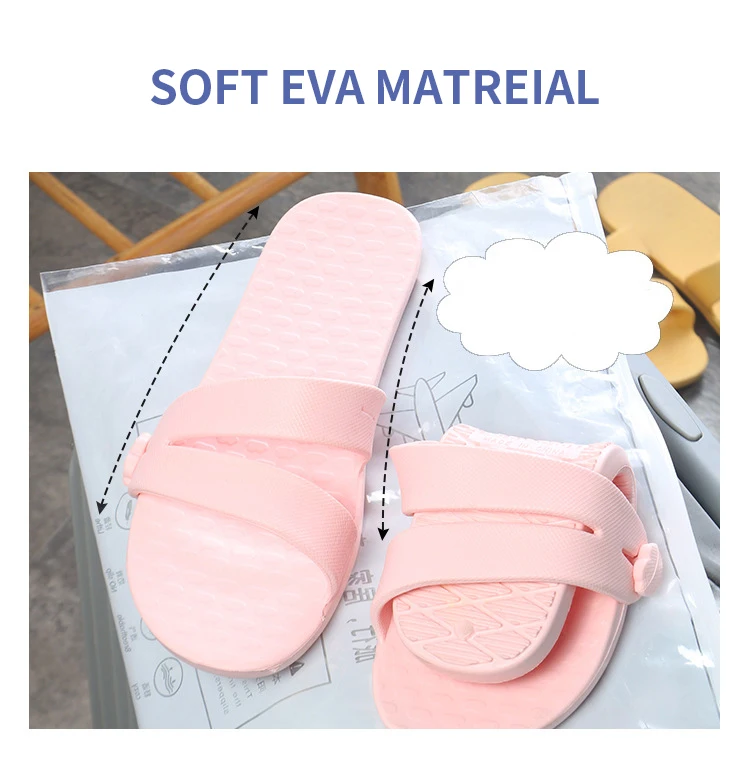 Light Weight Portable Folding Slippers For Travel Hotel Vocation ...