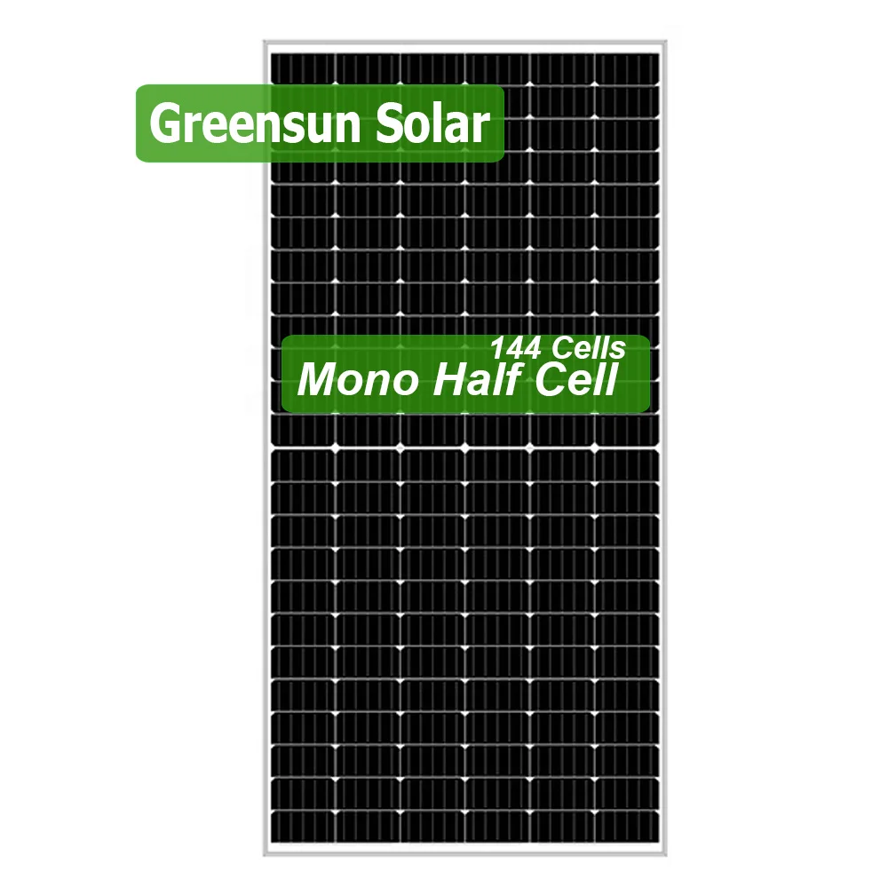 Factory Direct Half Cell Mono 400w Solar Panels Cost for Home Application