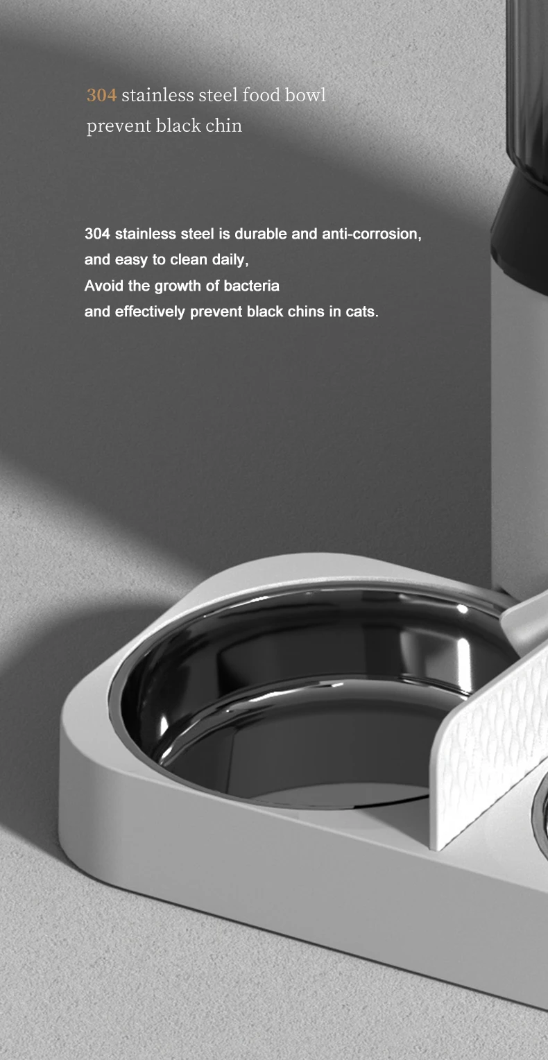 Remote Control Double Bowl 5l Video Enabled Automatic Cat Feeder Wifi