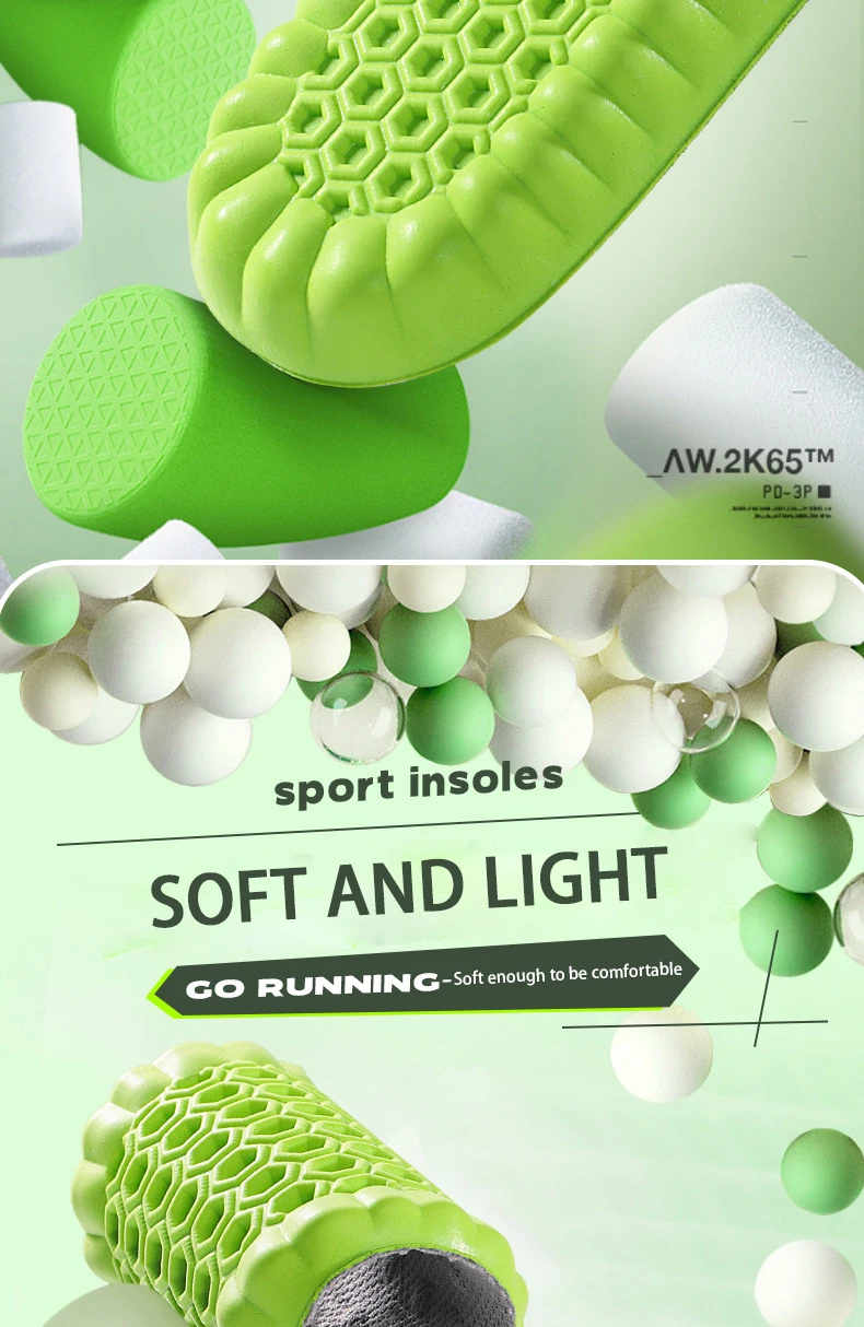 Shock Absorbing Insoles Soft Breathable Ventilation Pads