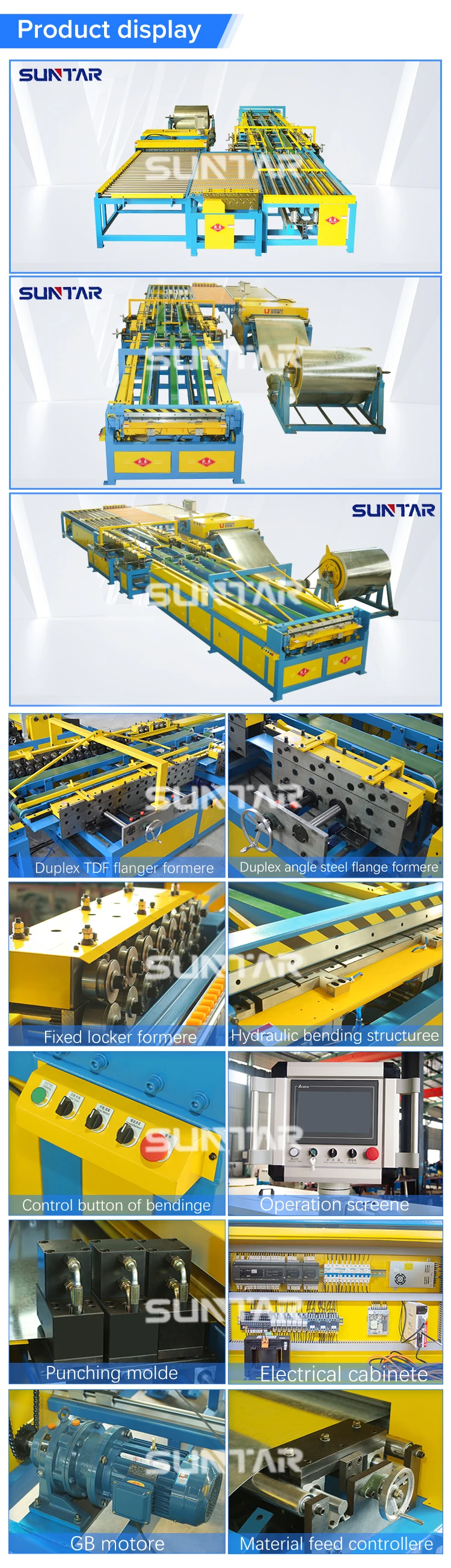 Hvac Duct Manufacturing Machine/automatic Duct Making Machine - Buy Air ...