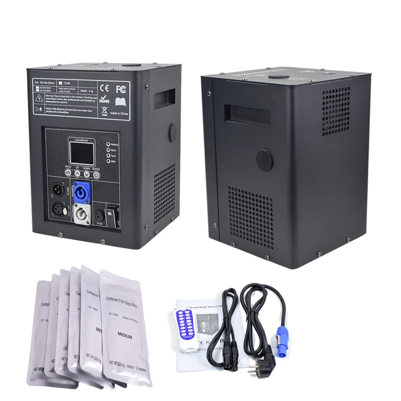 Wireless Clod Electric Cold Spark Machine That Uses Spark Powder Manual Pyrotechnics Cold Sparkler Machine DJ Stage Wedding 750W