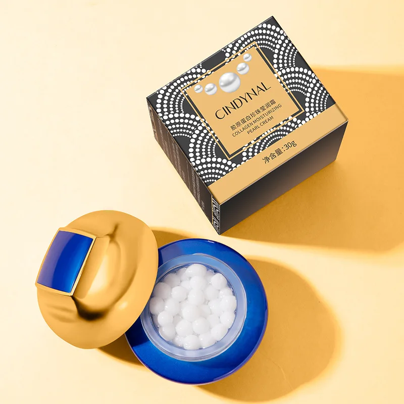 CINDYNAL Face Skin Care Collagen Moisturizing Pearl Face Cream
