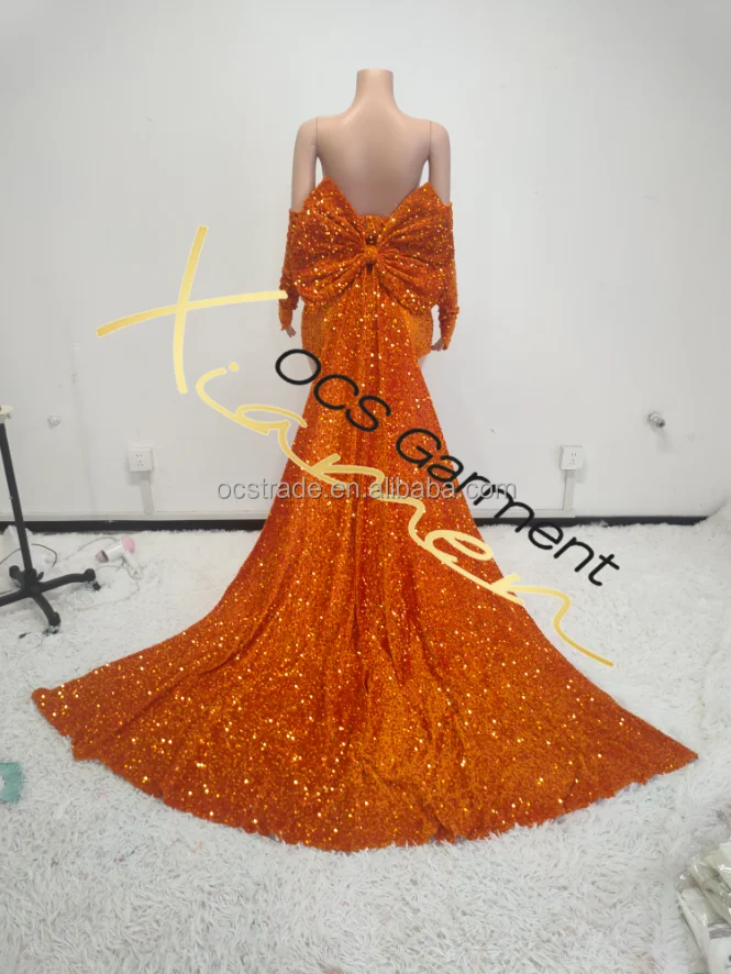 elegant prom dresses with gloves LaDivine CD886 Prom Dress - Ocean Blue