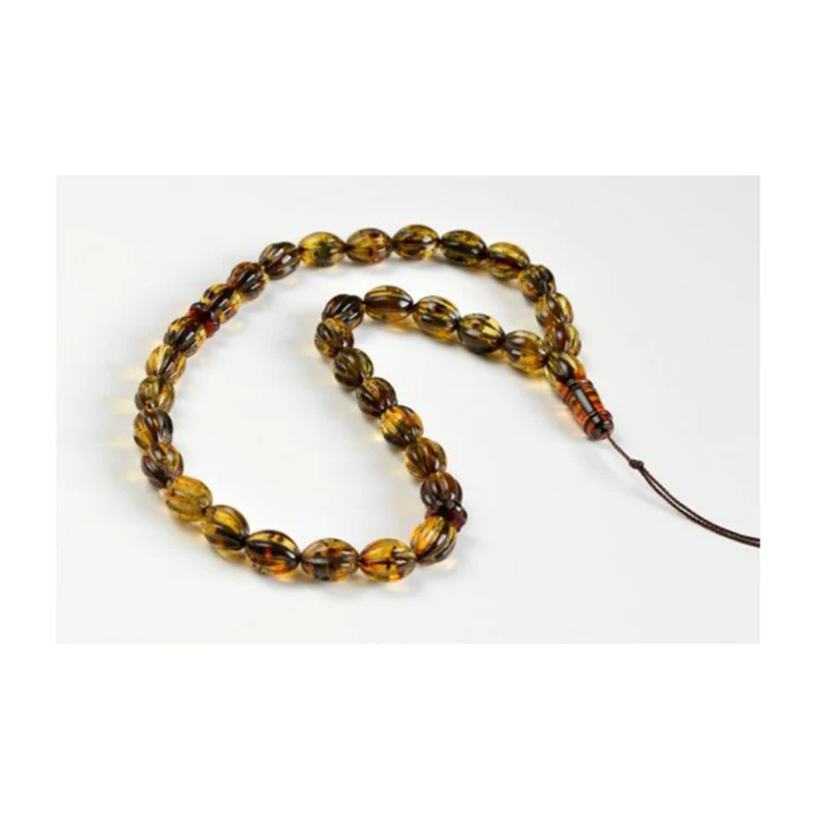 Natural Baltic Amber  Necklace Rosary