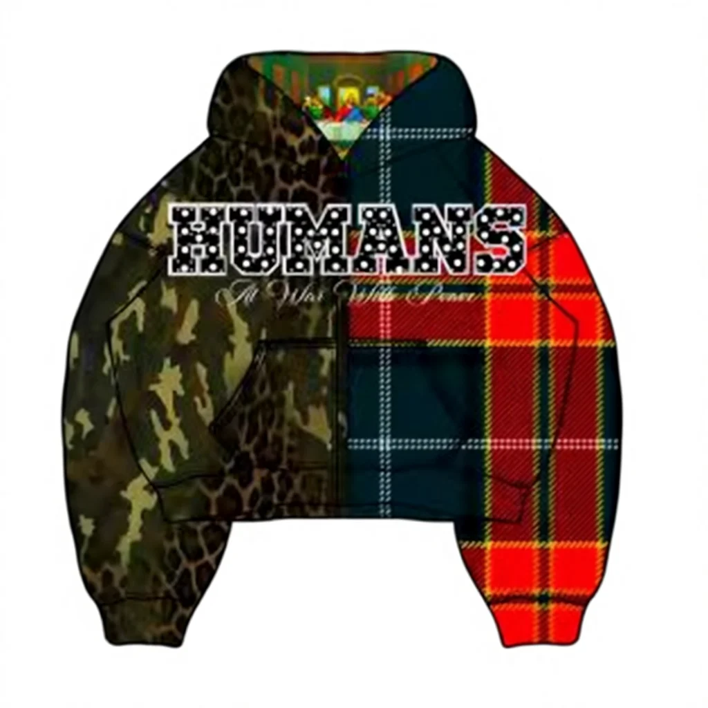 Custom logo Boxy Fit French Terry Double Layer Pocket Acid Wash 440GSM Camo Color Vintage Zipper Hoodie for Men
