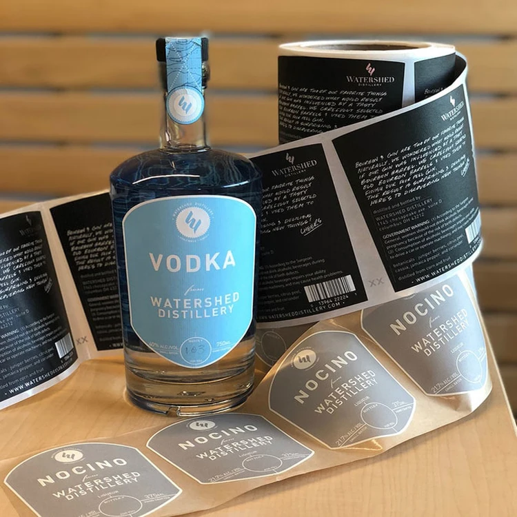 Alibaba.com: Easy Tear-off Vodka Bottle Label Maker, Custom Self ...