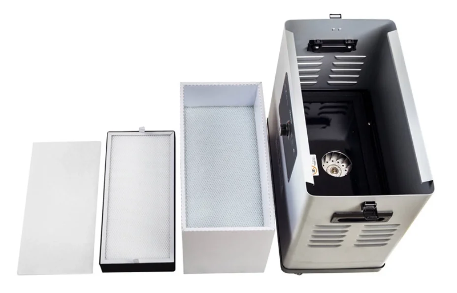 Smoke Purifier C200a Flexible Double Arms Soldering Fume Extractor Buy Qubo Welding Fume