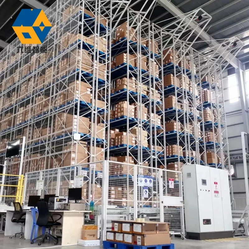 Sustav za pohranu i preuzimanje na tvorničkoj prilagodbi ASRS Pametni sustav za skladištenje od čeličnih paleta za logistiku