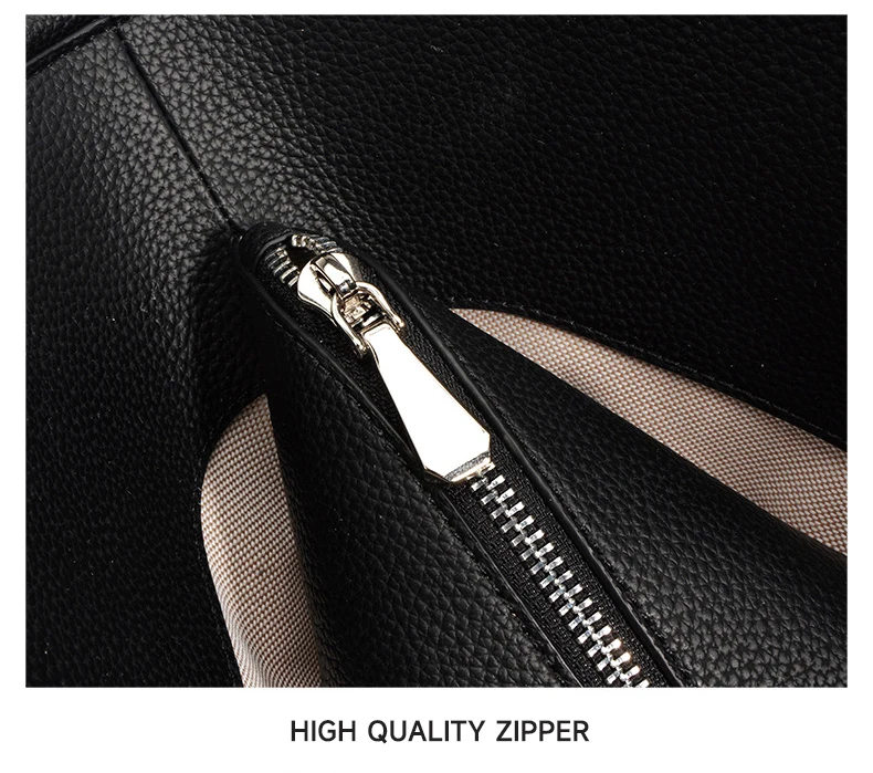Factory Custom High Quality Ladies' Real Leather Handbag And Purse Long