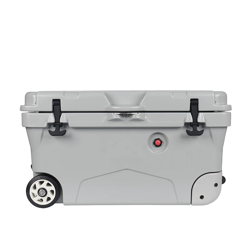 Plastic Rotomolded Cooler Box 50l Cooler Box With Wheel Camping Cooler