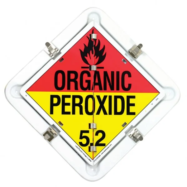 17 Legend Hazardous Warning Signs Flip Book