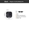Regular model-black-4 baking pans