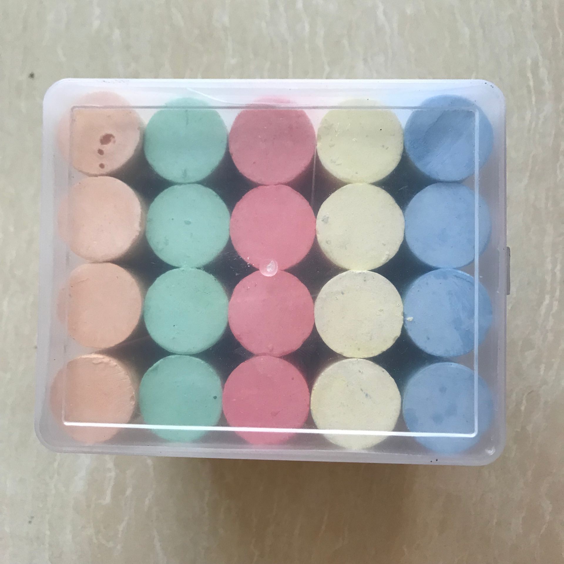 Изготовленный На Заказ нетоксичные Экологичные пылеотталкивающего покрытия большой картина тротуаров school Мел моющийся 20 шт. цветной