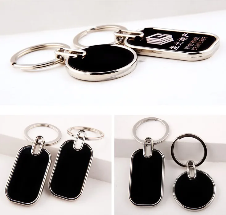 GYPSY HOTEL keychain BLACK & SILVER