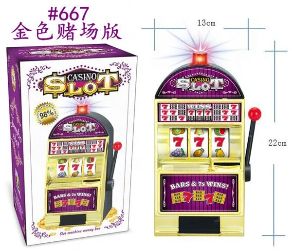 JACKPOT カジノセブン Jumbo Slot Machine BARS & 7S Win Savings Bank Lights 14.5
