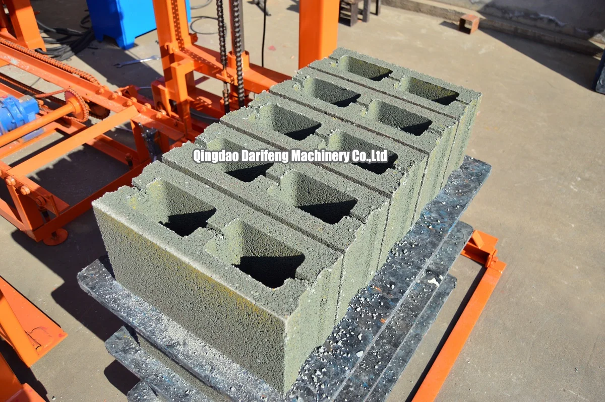 Fully Automatic Machine a Fabriquer Des Briques 6 Inches Block Making Machine Line Electric Snpc Brick Making Machine