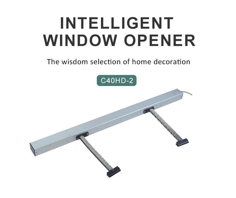 Smart Electric Sash Skylight Window Opener Dual Chain Sunshine Room