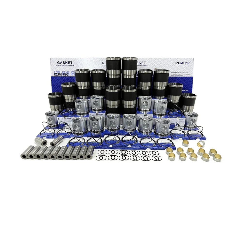 IZUMI RIK Overhaul Rebuild Kit for Yanmar 12AYM-EST 12AY-ET 12AYM-WET 12AYM-WGT 12AY China Engine Parts Supplier