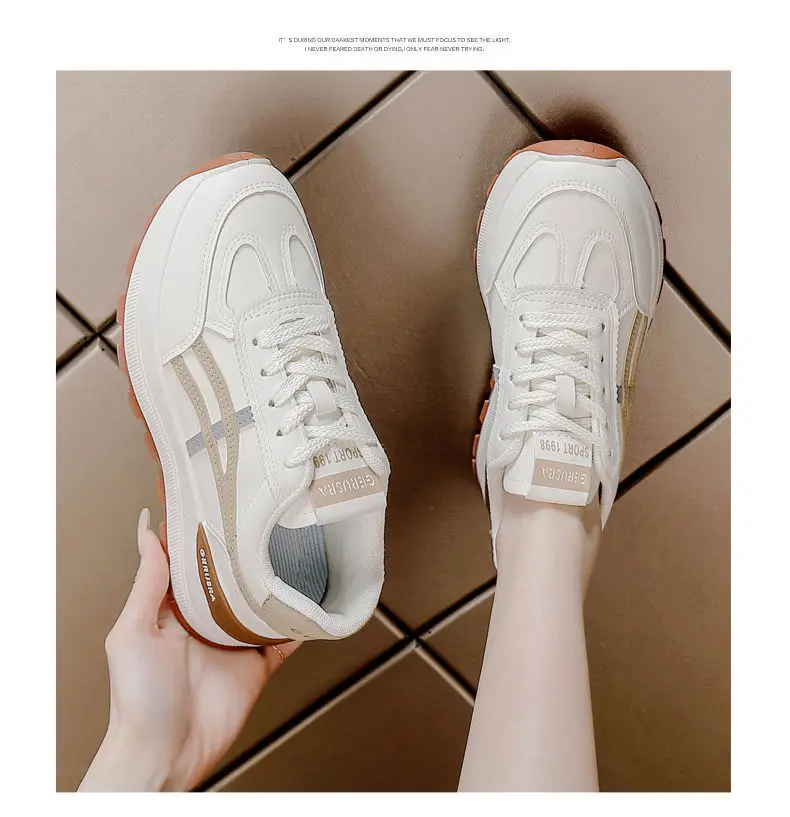 2026 New Style Casual Shoes - Women's Four Seasons Multi-Functional Canvas Thick-soled L aperçu 6