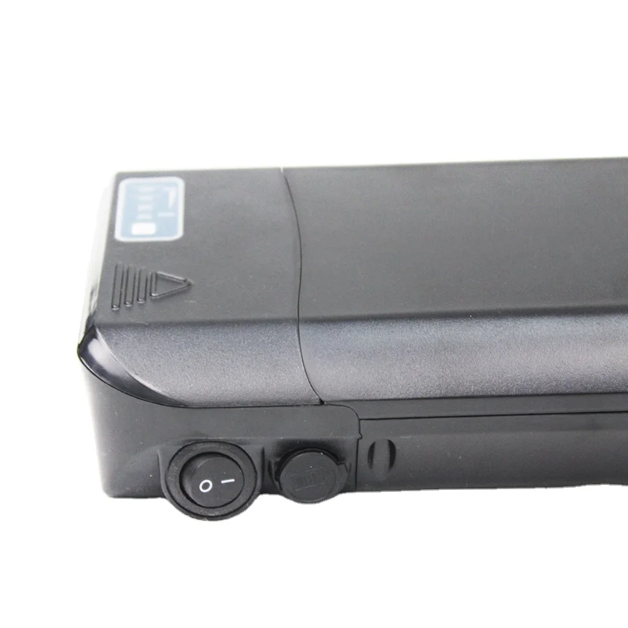 Ebike Lithium Battery Pack Bike Carrier Rack Rear 24v 36v 10ah 12ah