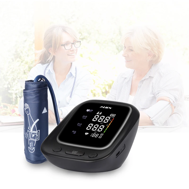 
CE Factory Fast Shipping Supplying Upper Arm Medical High Quality Automatic BP Machine Blood Pressure Monitor 