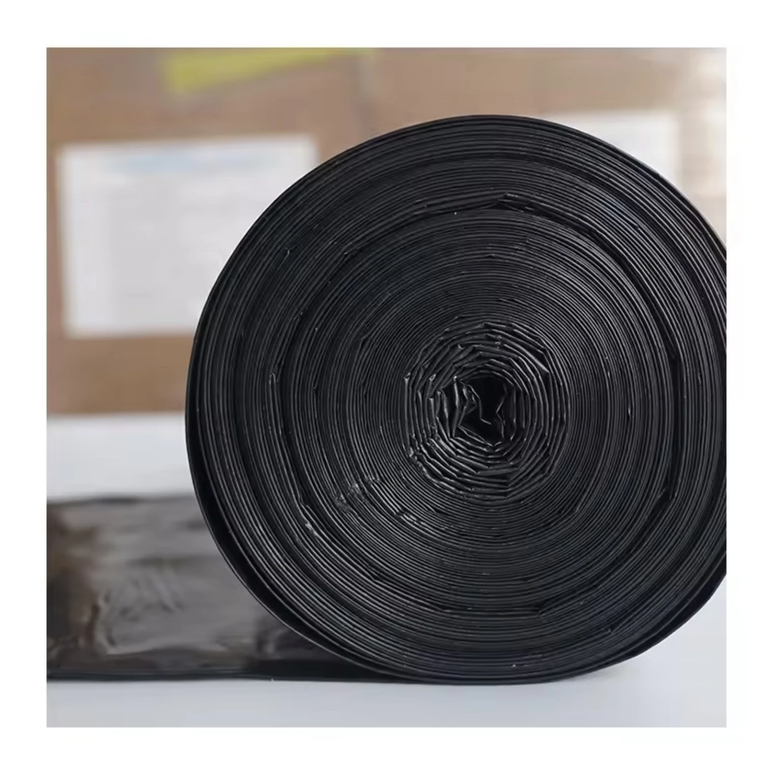 Biodegradable Rubbish Large Compostable Black Heavy Duty 40 55 60 95 Gallon Big Size Thick Plastic Trash Garbage Bag