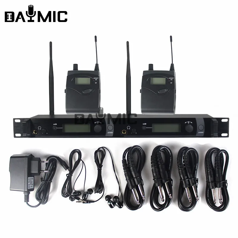 Monitor Audio Silver 6wireless In-ear Monitor System For Stage Performance  - 4-channel Bodypack Mic