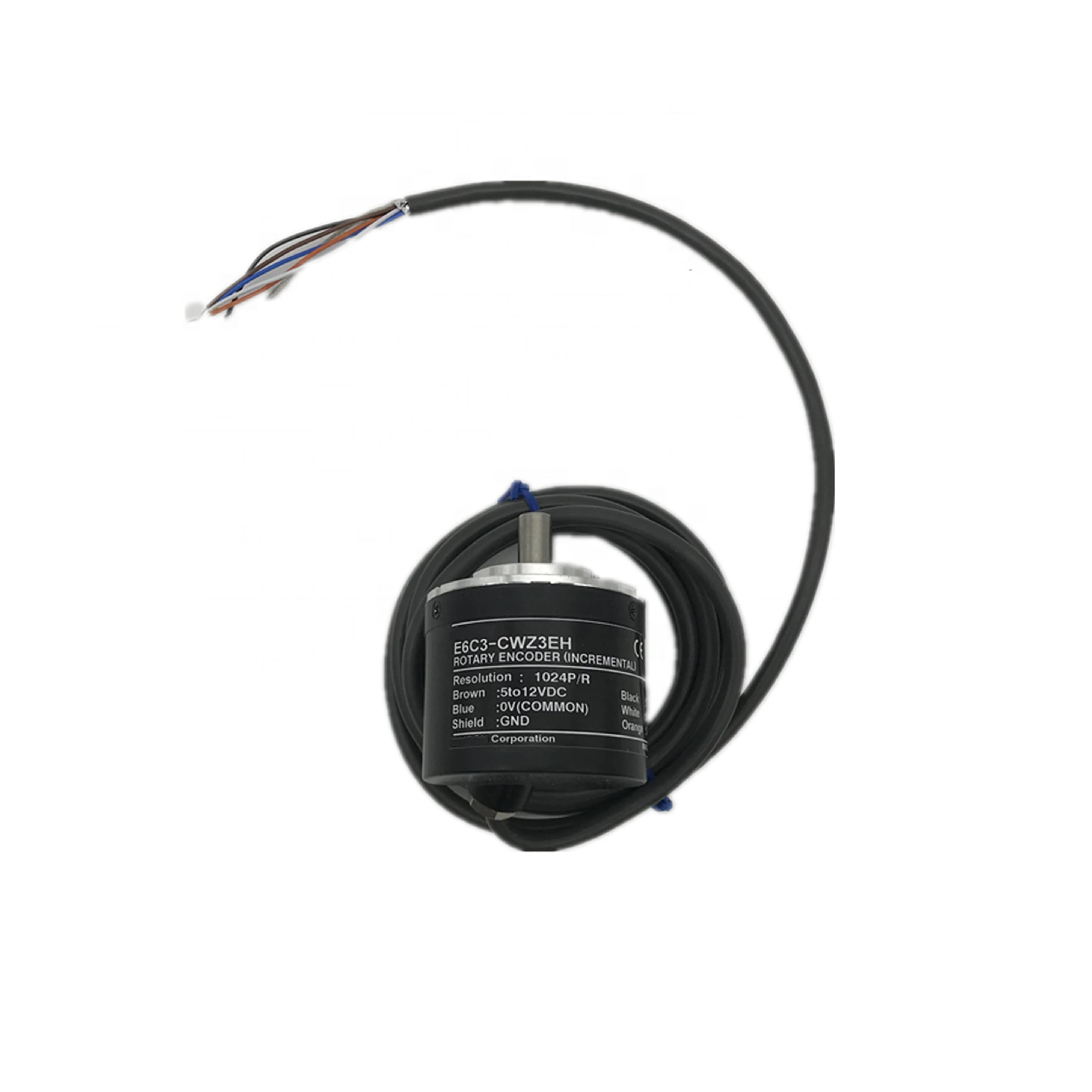 انکودر چرخشی افزایشی اصلی و جدید اُمرُن E6C3-CWZ3EH. دقت بالا، فشرده و مقاوم در برابر ضربه. کاربرد آن شامل تشخیص سرعت، بازخورد موقعیت و کنترل حرکت مکانیکی در اتوماسیون صنعتی است.