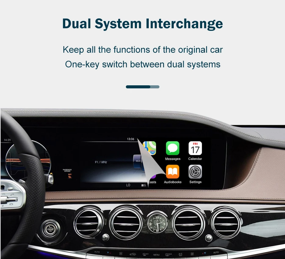 Road Top Ntg5.0 Car Play Wireless Carplay Smartbox Module Android Auto