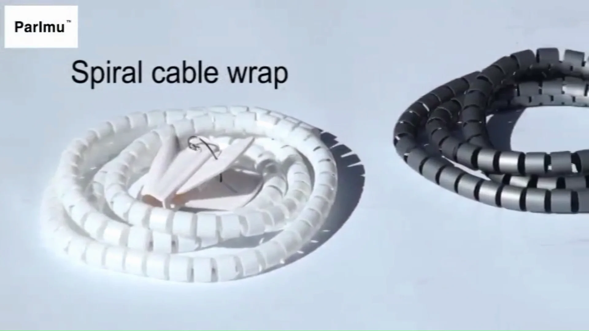 Cable Spiral Wrap Pe Material Spiral Cable Wrap For Wires Protect Cable