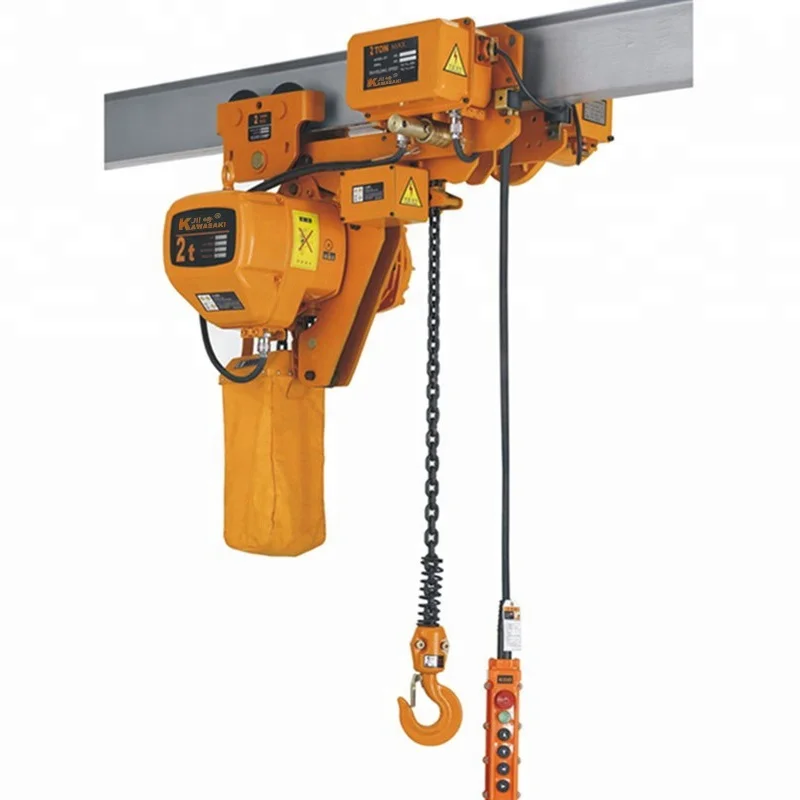 Hot Sale Electric Chain Hoist Kawasaki 1 Ton 5 Ton 10 Ton Factory