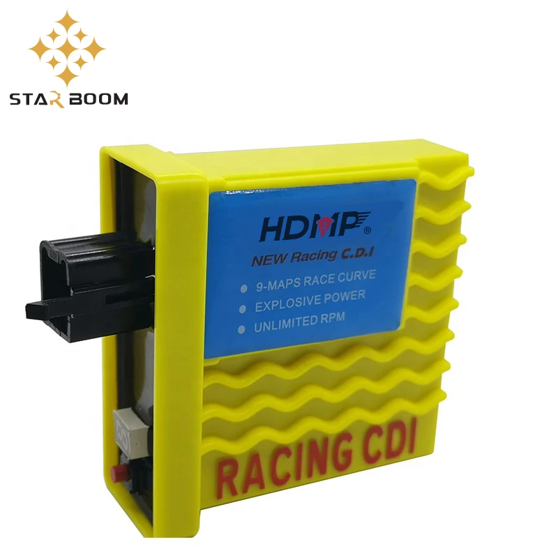 HDMP Motorcycle  Racing Cdi Unit for HONDA WAVE125 WAVE 125 Cdi Box 2017 4PIN 125CC 9map Adjustable Motorcycle Racing CDI