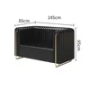 Type a sofa black
