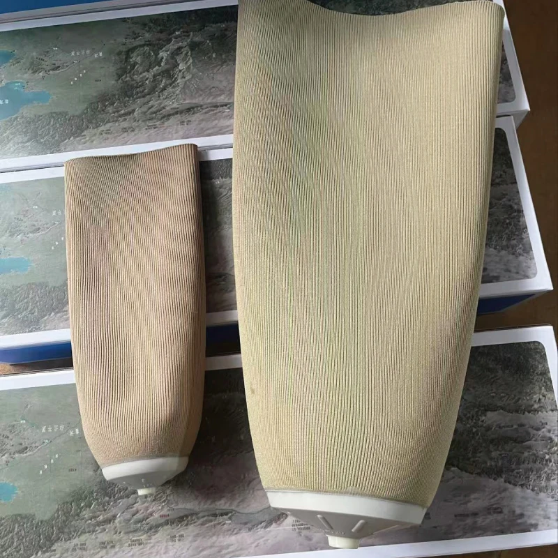 Silicone Prosthetic Liner Locking Mechanism Longitudinal Inelastic Cover for Artificial Limbs Interventional Materials