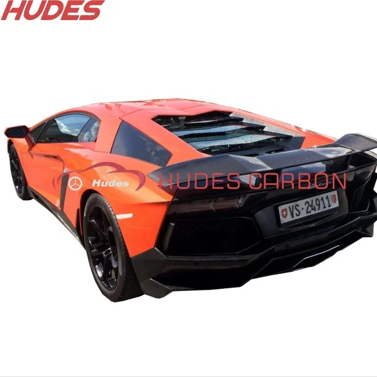 For Lamborghini Aventador Rear Trunk Spoiler Wing LP700 Rear Wing ...