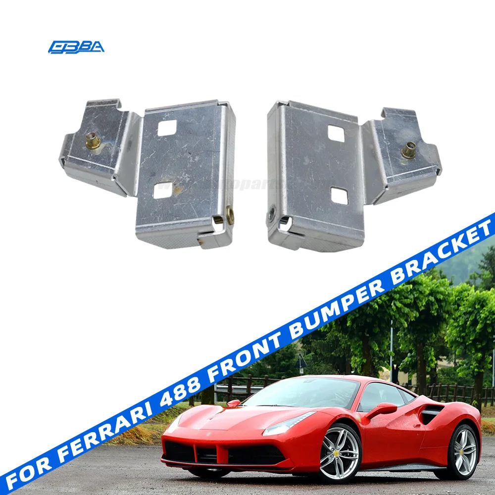תומך מחסום קדמי לחלקי רכב עבור פרארי 488, 2010–2017, מספר חלק מקורי 87345600, 87345700